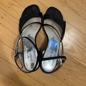 David Tate Open-Toe Heels